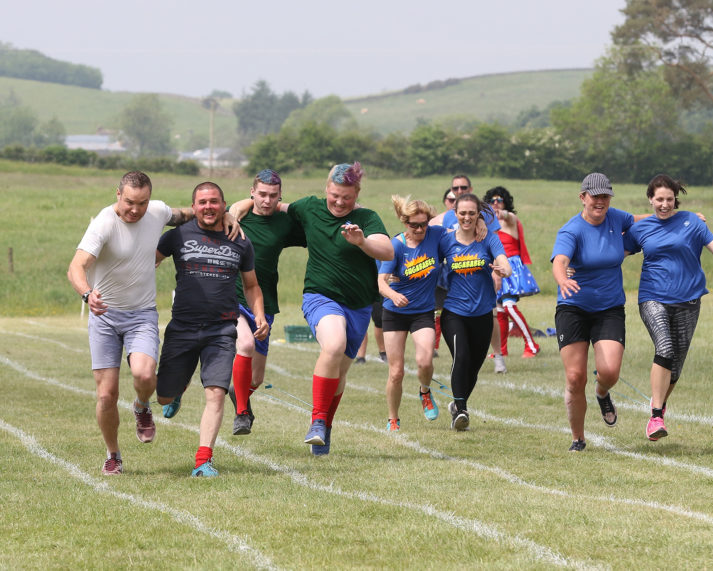 Charity sports day at Stewartry Rugby Club