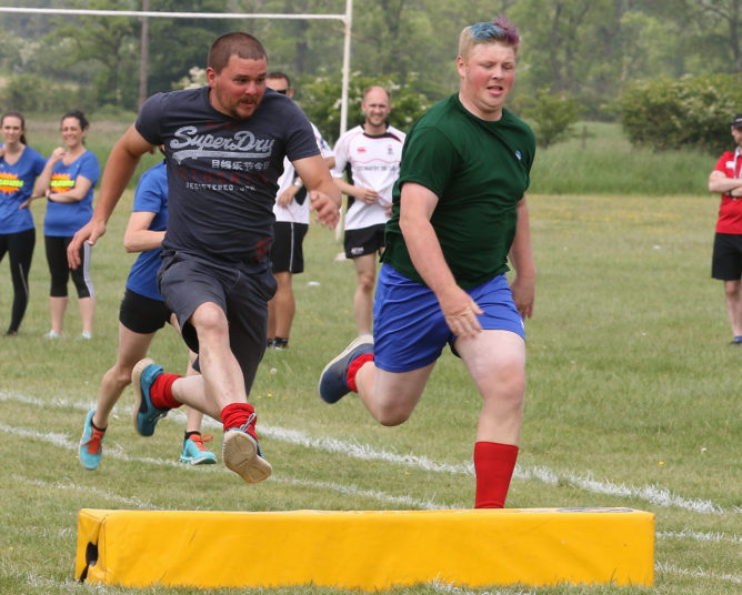 Charity sports day at Stewartry Rugby Club