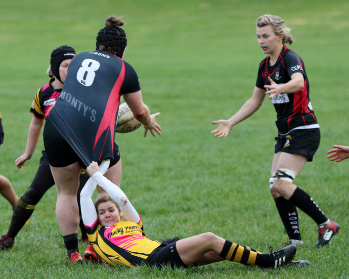 Rugby Stewartry Sirens v Annan Warriors